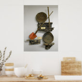 GOLD MINER'S TOOLS POSTER (Keuken)