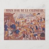 Gold Mines uit Californië Briefkaart (Voorkant)