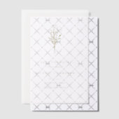 Gold Minimalist Botanical Save the Date Vellum Uitnodigingen (Offset (Uitnodiging))