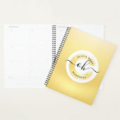 Gold Minimalist Elegant Logo Persoonlijke stylist Planner (Display)