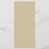 Gold Minimalist-menu Menu (Achterkant)