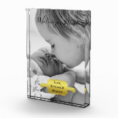 Gold Minimalist Moederdag Photo Block Fotoblokken (Rechts)