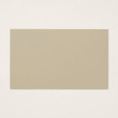 Gold Minimalist naam Baby Suggestion Kaart (Achterkant)