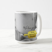 Gold Minimalist Photo Moederdag Coffee-Mok Koffiemok (Voorkant rechts)