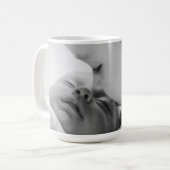 Gold Minimalist Photo Moederdag Coffee-Mok Koffiemok (Voorkant links)