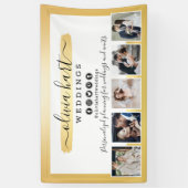 Gold Minimalist Photographer Stylist Marketing Spandoek (Verticaal)