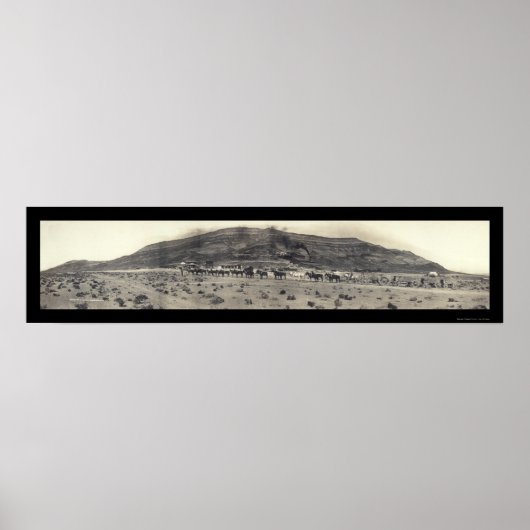 Gold Mining Mill NV Foto 1908 Poster (Voorkant)