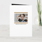 Gold Modern Block 5-Photo Afstuderen (Achterkant)