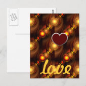 Gold Modern Boho Elegant Abstract Art Pattern #501 Briefkaart (Voorkant / Achterkant)