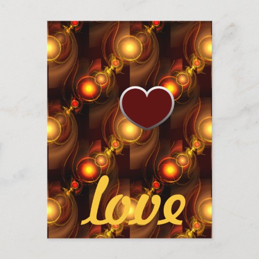 Gold Modern Boho Elegant Abstract Art Pattern #501 Briefkaart (Voorkant)