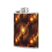 Gold Modern Boho Elegant Abstract Art Pattern #501 Heupfles (Links)