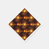 Gold Modern Boho Elegant Abstract Art Pattern #501 Servet (Hoek)