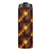 Gold Modern Boho Elegant Abstract Art Pattern #501 Thermosbeker (Voorkant)