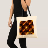 Gold Modern Boho Elegant Abstract Art Pattern #501 Tote Bag (Voorkant (product))