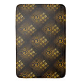 Gold Modern Boho Elegant Abstract Art Pattern #502 Badmat (Voorkant Verticaal)