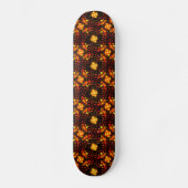 Gold Modern Boho Elegant Abstract Art Pattern #506 Persoonlijk Skateboard (Voorkant)