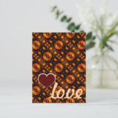 Gold Modern Boho Elegant Abstract Art Pattern #507 Briefkaart (Staand voorkant)