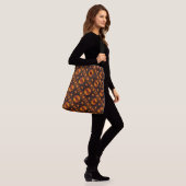 Gold Modern Boho Elegant Abstract Art Pattern #507 Crossbody Tas (Op model)