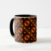 Gold Modern Boho Elegant Abstract Art Pattern #507 Mok (Voorkant links)