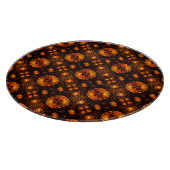Gold Modern Boho Elegant Abstract Art Pattern #507 Snijplank (Hoek)