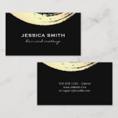 Gold Modern Borhed Visitekaartje (Voorkant / Achterkant)