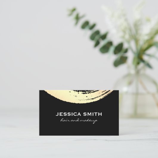 Gold Modern Borhed Visitekaartje (Staand voorkant)