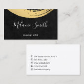 Gold Modern Borhed Visitekaartje (Voorkant / Achterkant)