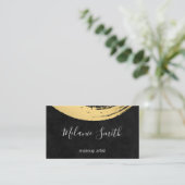 Gold Modern Borhed Visitekaartje (Staand voorkant)