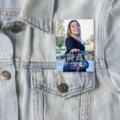 Gold Modern & Trendy Afstuderen aangekondigd Button (Insitu)