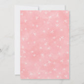 Gold Modern Twinkle Little Star Birthday  Kaart (Achterkant)