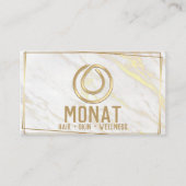 Gold Monat Visitekaartje (Voorkant)