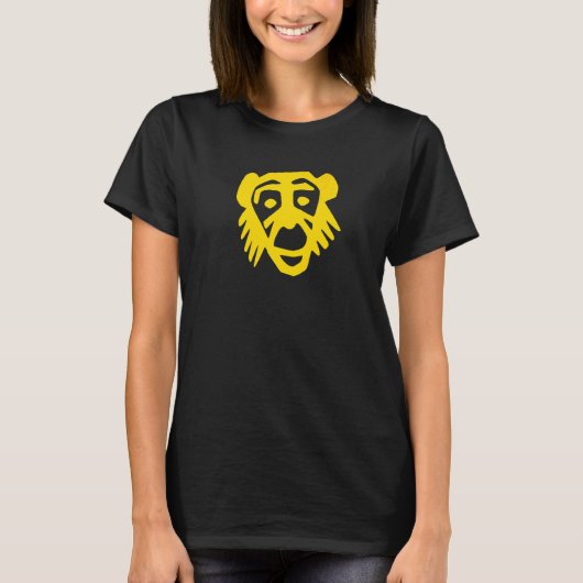 Gold Monkey Smile T-shirt (Voorkant)