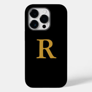 Gold Monogram iPhone / iPad case