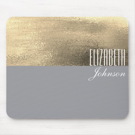 Gold Monogram Muismat (Voorkant)