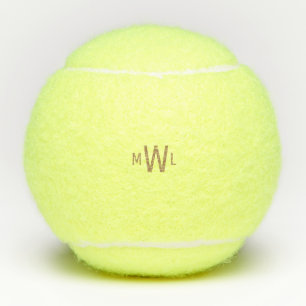 Gold Monogram Tennisballen