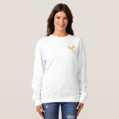 Gold Monogram Trui (Voorkant volledig)