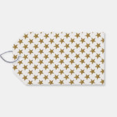 Gold Moon en Stars Baby shower Cadeaulabel (Achterkant Horizontaal)