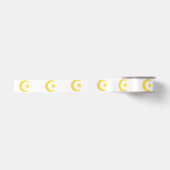 Gold moon en ster Islamic Satijnen Lint (Voorkant)