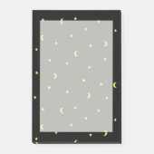 Gold Moon en sterren Post-it® Notes (Voorkant)