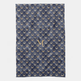 Gold Moon Navy Party Wedding decorations Theedoek