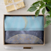 Gold Moon Sun Mandala Celestial Design Tissuepapier (Geschenk)