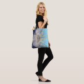 Gold Moon Sun Mandala Celestial Design Tote Bag (Op model)