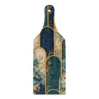 Gold Moroccan Arch Pattern Cutting Board Snijplank