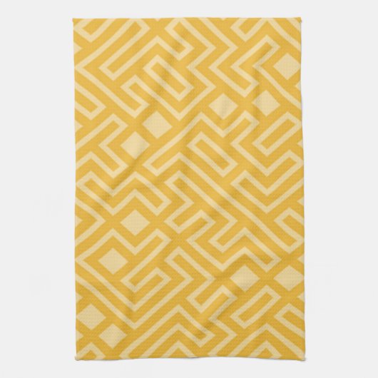 Gold Mosaics Kitchen Towels Theedoek (Verticaal)