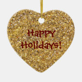 Gold Mosaique Keramisch Ornament (Voorkant)