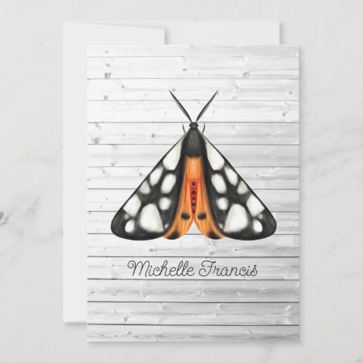 Gold Moths Uitnodiging (Voorkant)