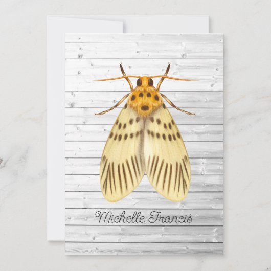 Gold Moths Uitnodiging (Voorkant)