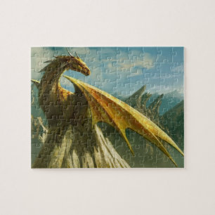 Gold Mountain Dragon Legpuzzel