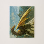 Gold Mountain Dragon Legpuzzel (Verticaal)