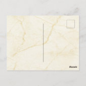 Gold Mountains Backdrop Green en Blue Trees RSVP Briefkaart (Achterkant)